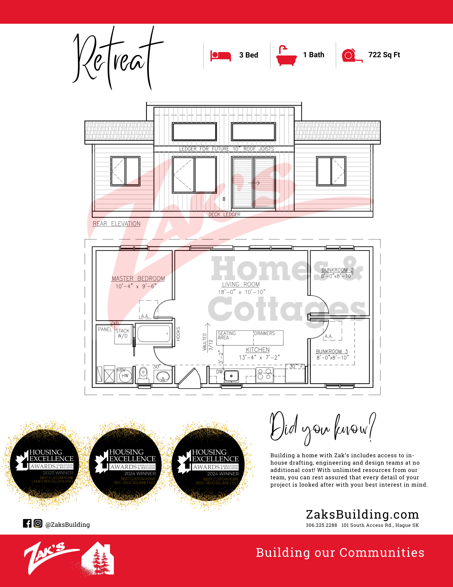 RETREAT SIMPLE HOME 2023 Floor Plan